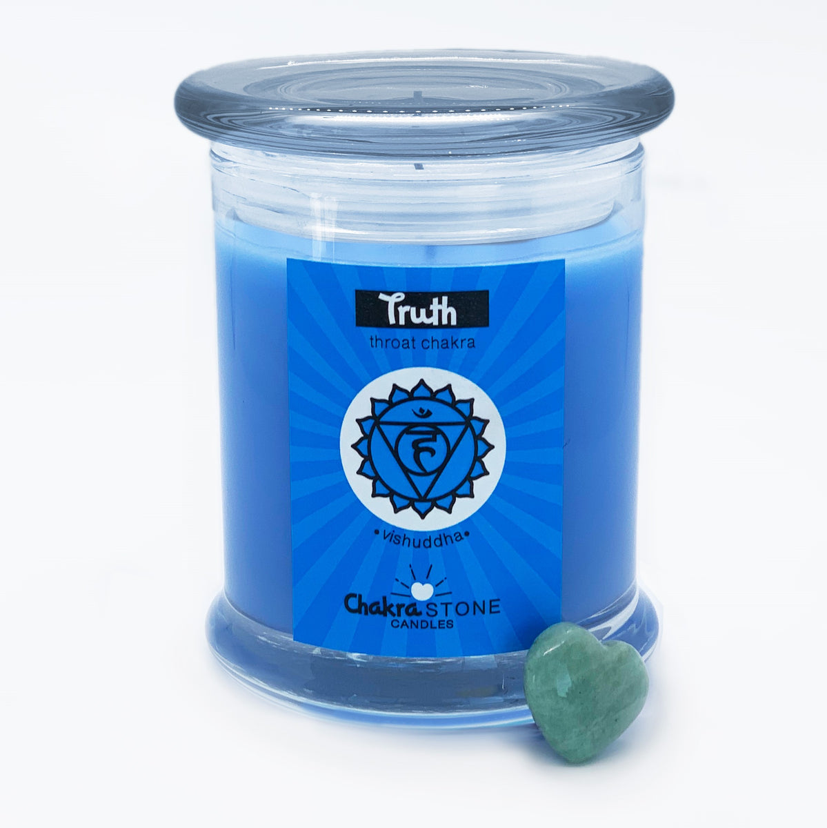 Truth - Throat Chakra Candle - Image 3