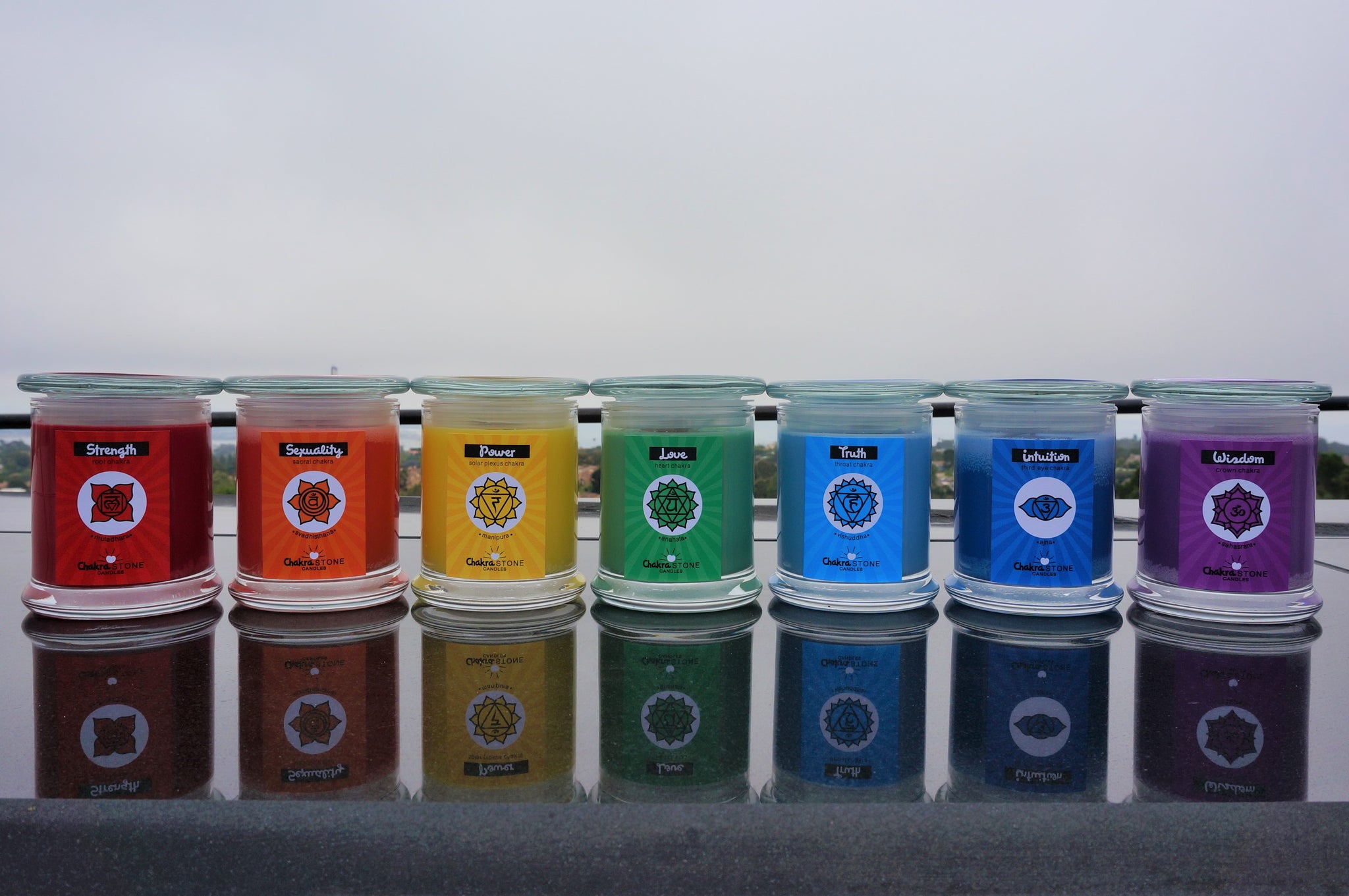 The Complete Chakra Candle Set