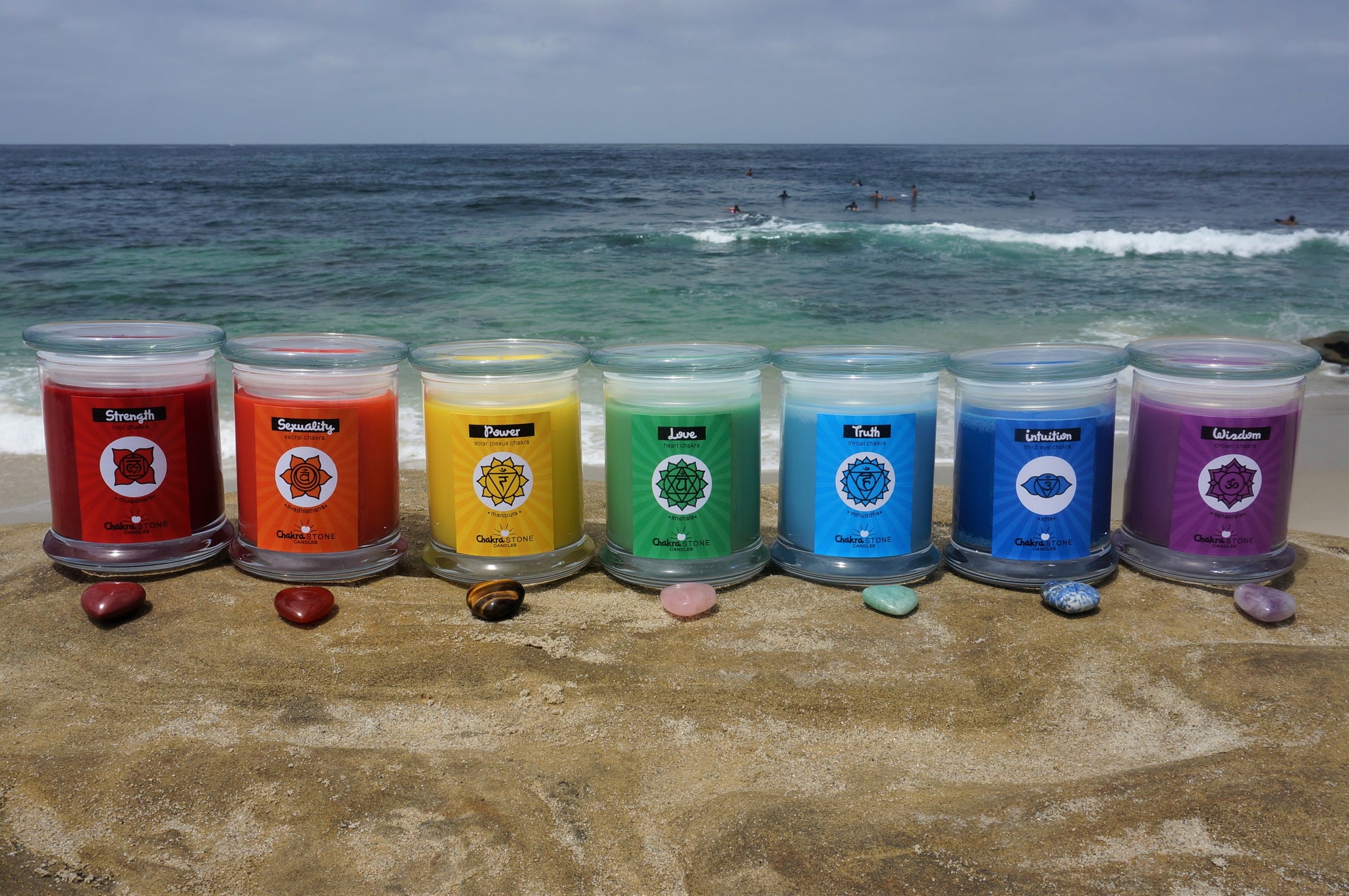 The Complete Chakra Candle Set